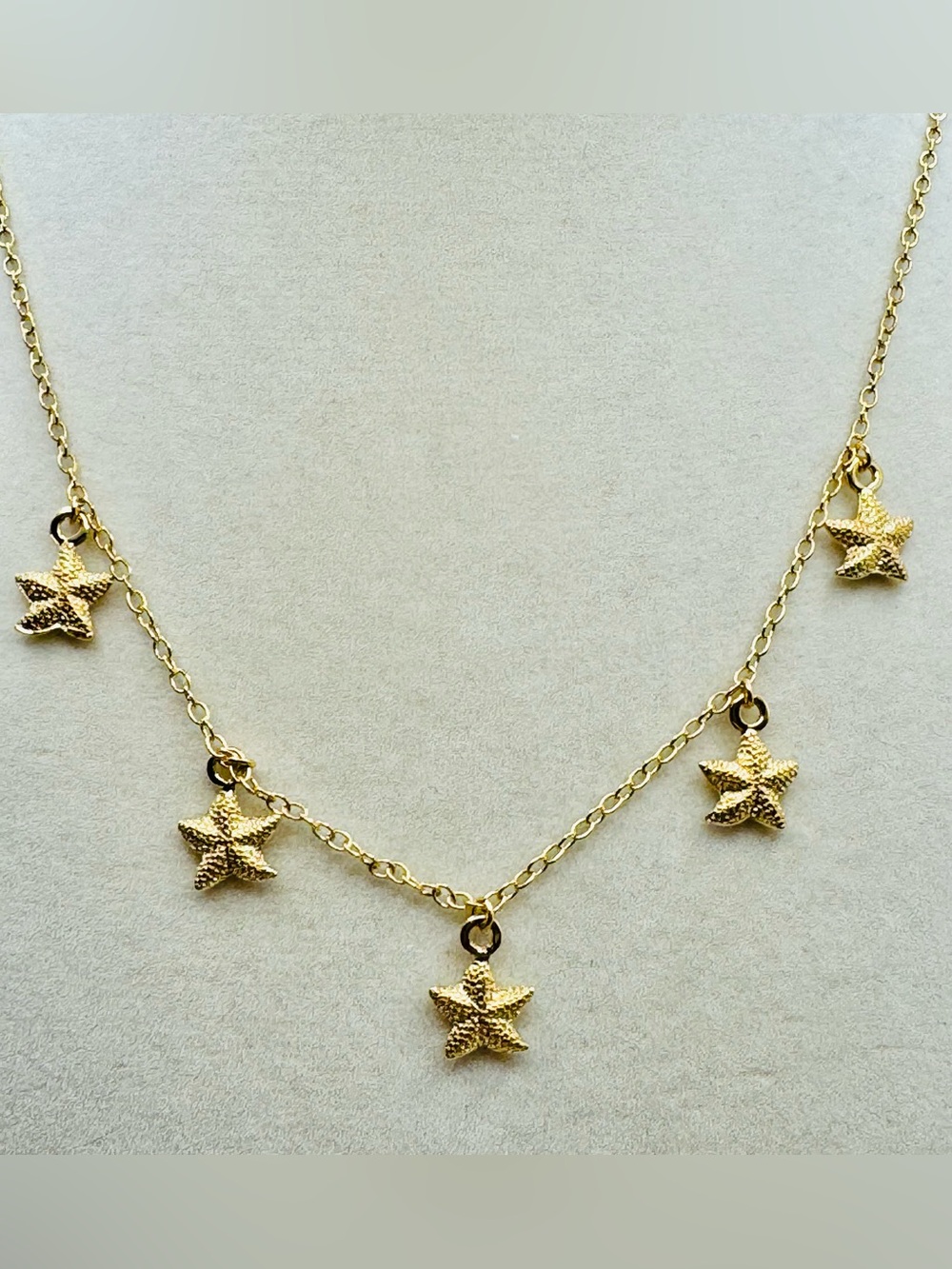MAYAMAR Gold Starfish Pendant Necklace NEW